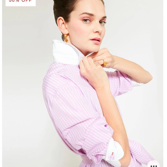 Dovima Paris stripped dress M - Picture 2 of 4